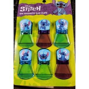 Disneys Lilo and Stitch Magnetic bag clips